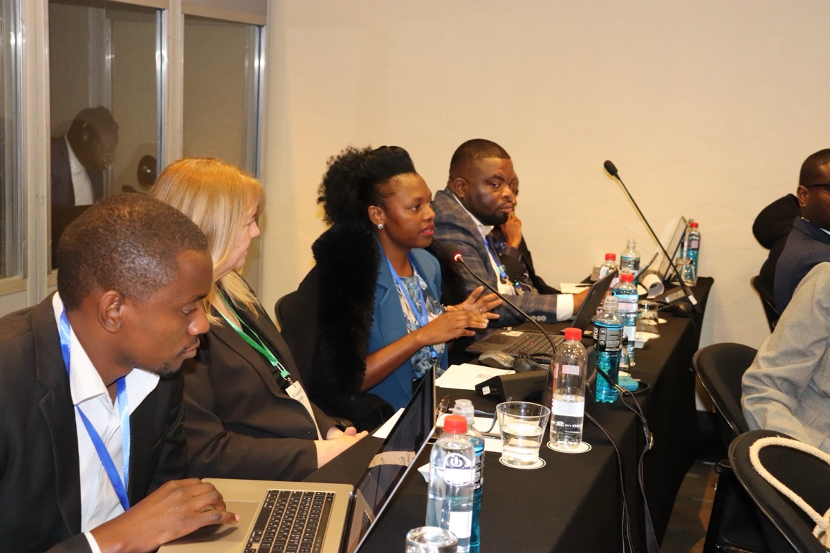 A participant contributing to the Roundtable discussion